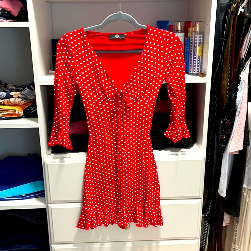 Missguided Mini, sexy dress. Size 4. Good preowned condition.
